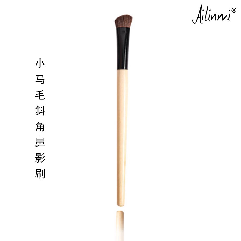 Ailinmi/ailinmi Pony Hair มุมจมูกเงาแปรงนุ่มสบายไม่แน่นแปรงแต่งหน้า Aijia Queen ใช้