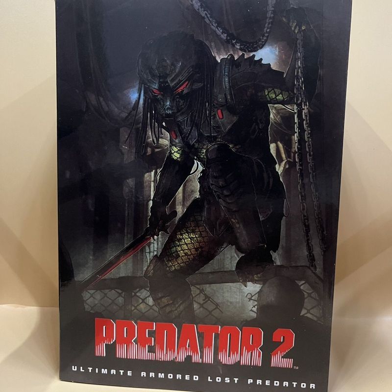 【พร้อมส่ง】NECA feral predator figure avp neca hiya predator wolf แท้ แท้ badlands prey the figure NE