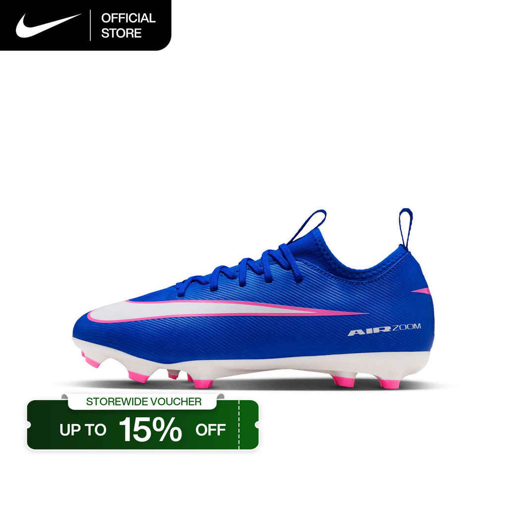 Nike Older Kids' Jr. Mercurial Vapor 16 Academy Multi-Ground Low- Soccer Cleats Shoes - Racer Blue [FQ8392-446]