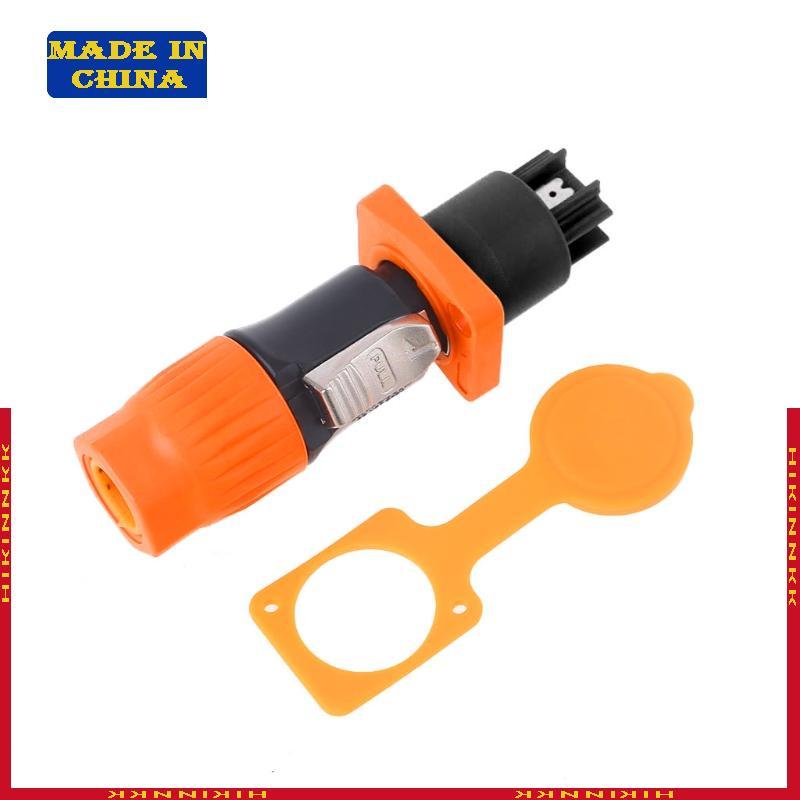 HIK LED Speaker Power Plug Panel Adapter Aviation Connector 3pin Plug Connector