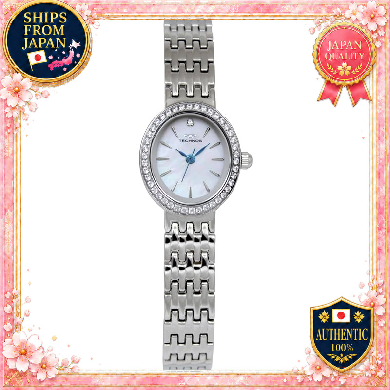 TECHNOS Pave Watch T9933ST