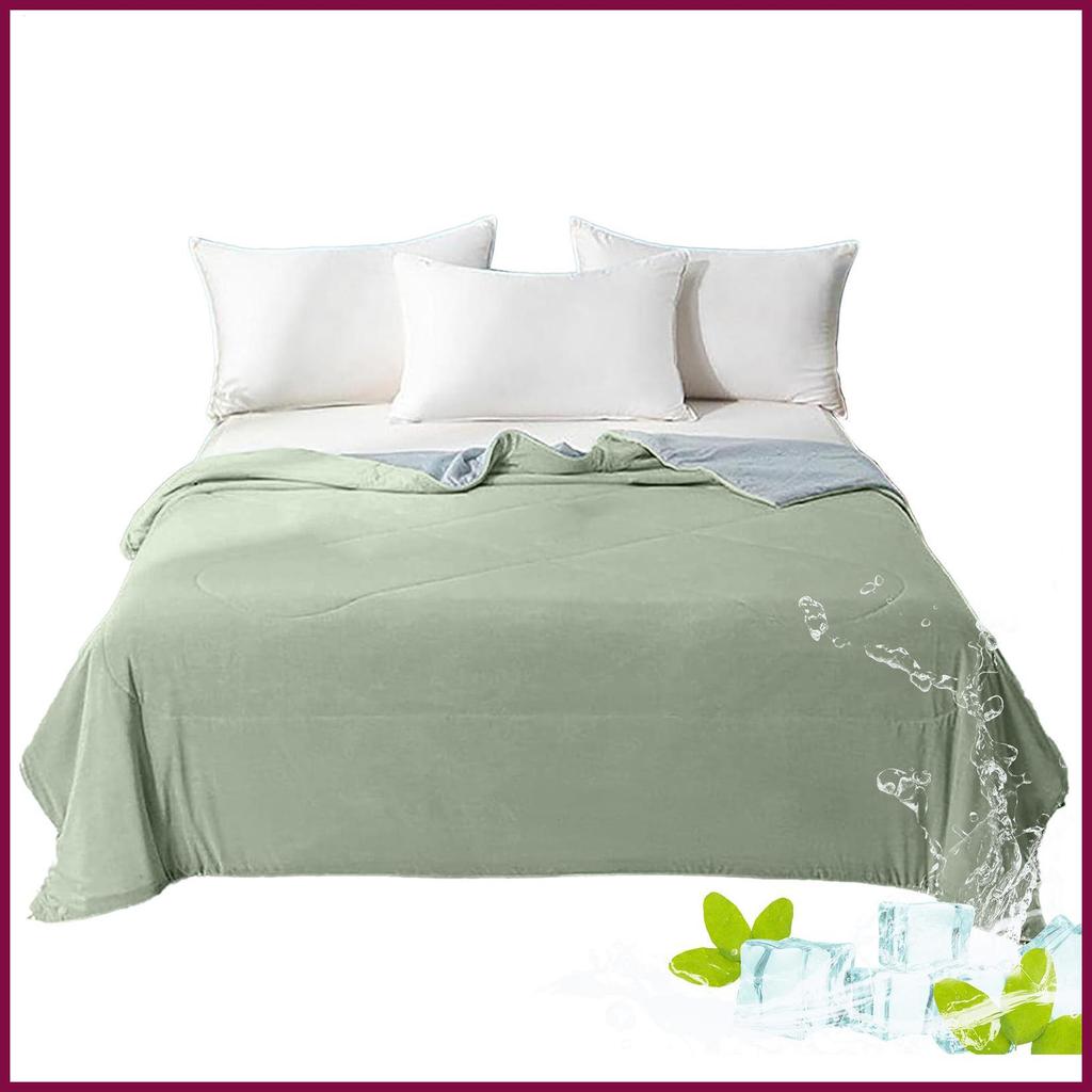ผ้าห่มระบายความร้อนสําหรับ Sleepers น้ําหนักเบา Soft Cooling เย็นโยนอเนกประสงค์ Hot Weather Hot Slee