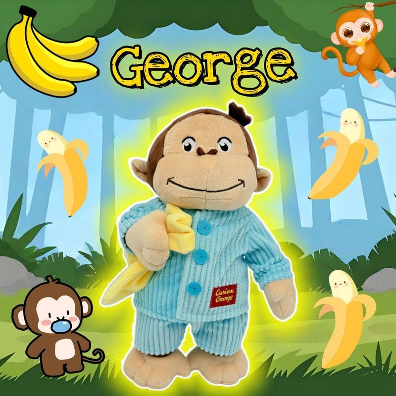 Curious George George Curious George ขนลิงน่ารัก