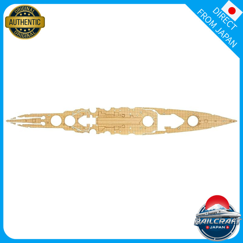 Fujimi Model 1/700 Ship NEXT Series No.15EX-101 Japanese Navy Battleship Haruna Wooden Deck Sticker 