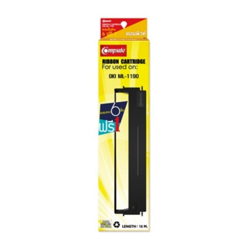 COMPUTE ตลับผ้าหมึกดอทเมตริกซ์ สำหรับ OKI ML1190