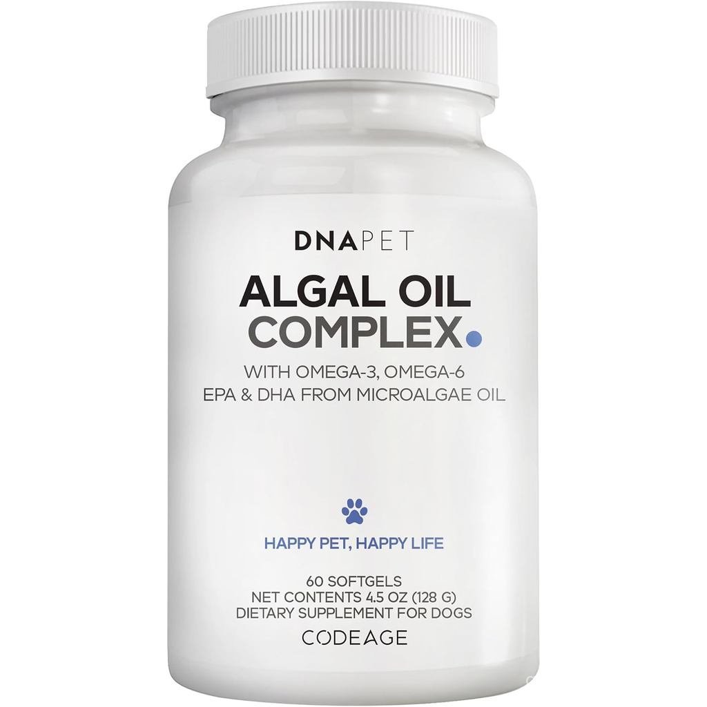 DNA Algal Oil for s Omega 3 & 6 EPA & DHA 60 ซอฟท์เจล