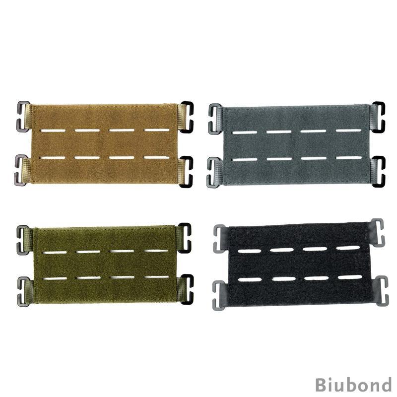 [Biubond] Molle Patch Panel Badge Pad Molle สิ่งที่แนบมา Molle แถบสําหรับติดแพทช์