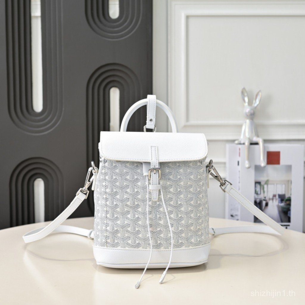 ZREQ คลังสินค้าพร้อม Goyard Goyard รุ่นใหม่ Alpin mini กระเป๋าเป้สะพายหลังขนาดเล็กกระเป๋าสะพาย Cross