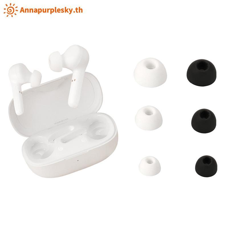 Annapursky 3 ขนาดซิลิโคนหูเคล็ดลับสําหรับ Soundcore Liberty 4 NC P2 P3 A20i TWS หูฟัง TH
