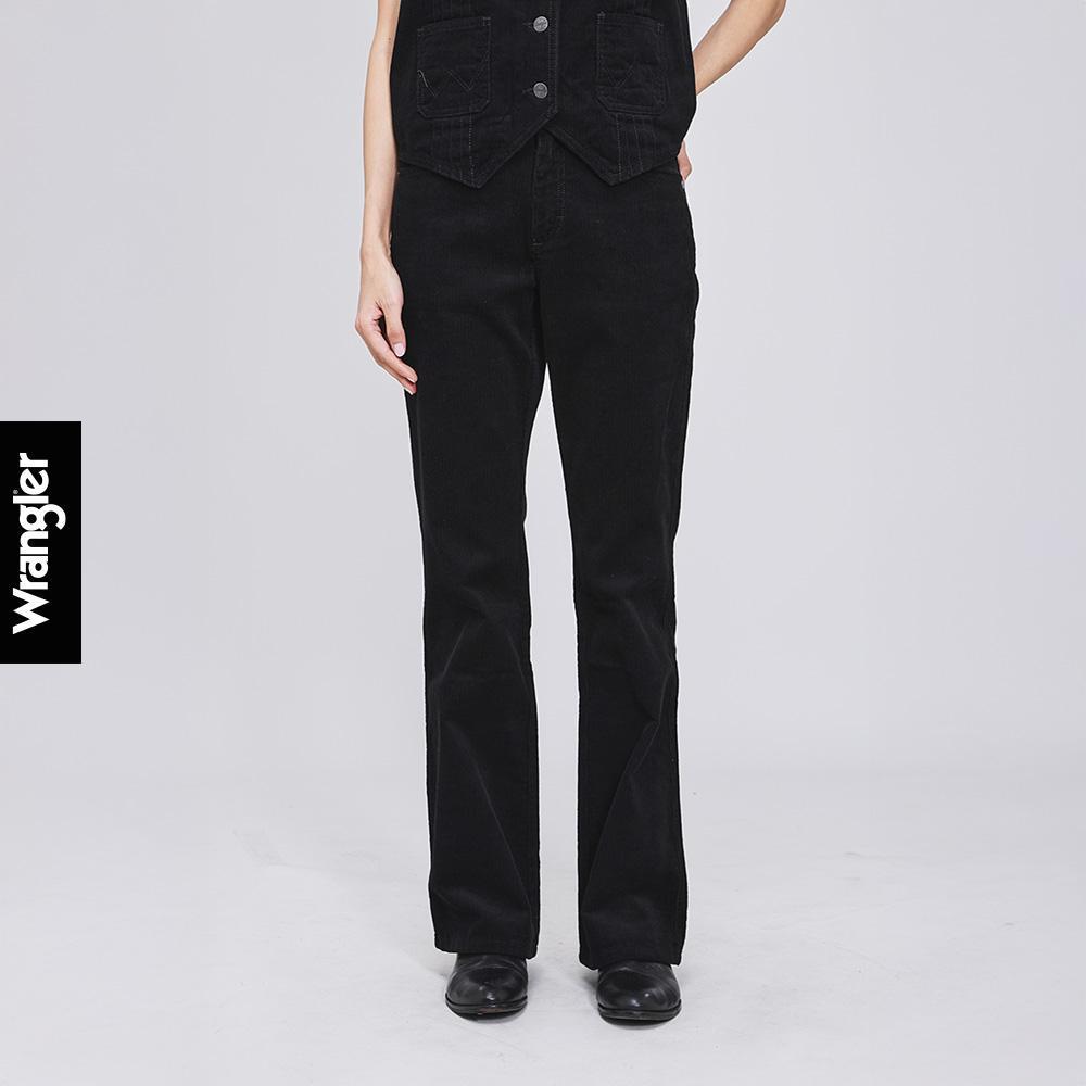 WRANGLER กางเกงขายาวผู้หญิง คอลเลคชั่น Beyond Indigo เอวสูง ทรงขาม้า รุ่น WR S426WBOTN14 - สีดำ