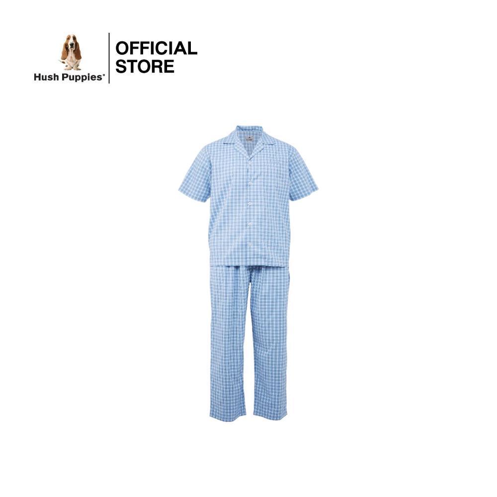 Hush puppies Underwear ชุดนอนผู้ชายแขนสั้น Sleepwear รุ่น HU H8B003ST Pajama Set