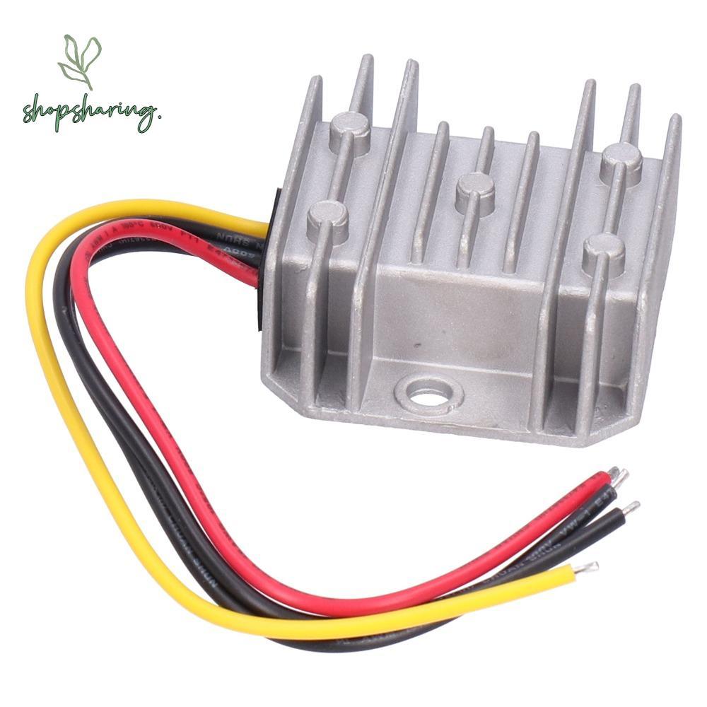SHOPSHARING Boost Converter, 72W 3A DC Voltage Converter, Stable Output 12V to 24V Power Converter โ