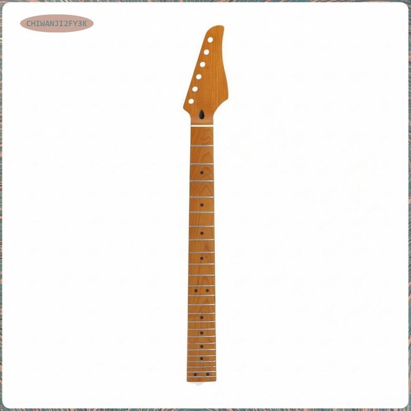 [chiwanji2fy3k] 24-Fret กีตาร์ไฟฟ้าคอ 25.5 นิ้วเปลี่ยนกีตาร์คอ Matte Finish สําหรับ Luthier