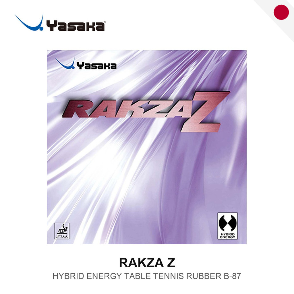 YASAKA Rakza Z Table Tennis Rubber - Hybrid Energy Sticky Topspin B-87