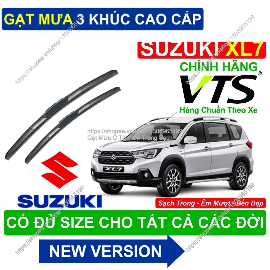 ที่ปัดน้ําฝน Suzuki XL7 3-Segment - ที่ปัดน้ําฝน Suzuki XL7 คู่ - ทุกขนาดสําหรับรุ่น Suzuki XL7