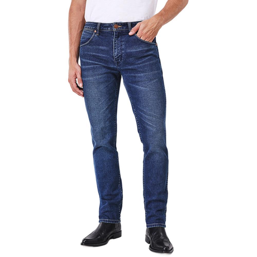 WRANGLER جينز رجالي Beyond Indigo بخصر منخفض ضيق
