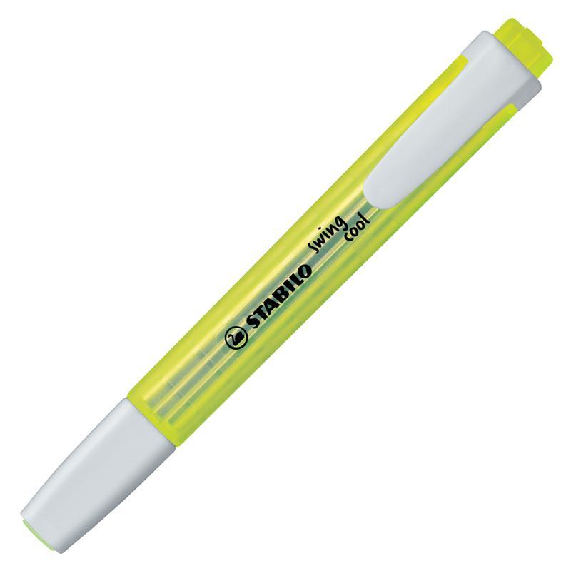 STABILO ปากกาเน้นข้อความ รุ่น Swing Cool สีเหลือง — صورة 2
