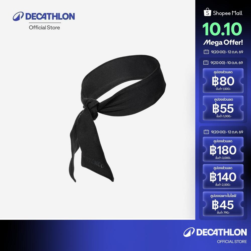 Decathlon باندانا رياضية للتنس — أسود — صورة 2