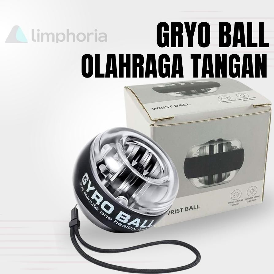 Gyro Ball อุปกรณ์ออกกําลังกายข้อมือ Wrist Ball Gyro Spinner การออกกําลังกายเครื่องมือฝึกกล้ามเนื้อมื