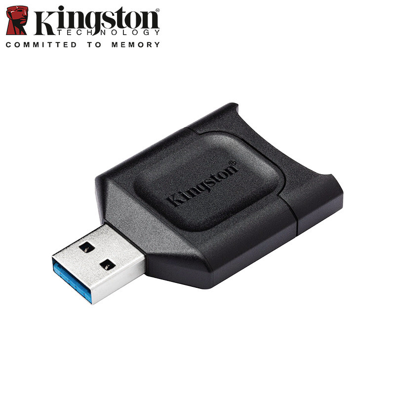 Kingston USB 3.2 USH-II TF Card/SD Card พอร์ตเดียวเครื่องอ่านการ์ดความเร็วสูงคอมพิวเตอร์