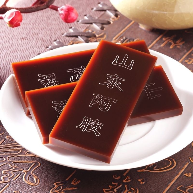 正宗阿胶块阿胶片铁盒装驴皮胶熬手工阿胶糕Authentic donkey-hide gelatin block donkey-hide gelatin iron box20250922