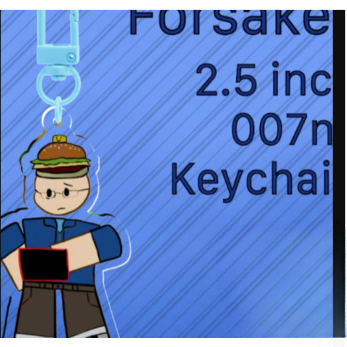 พวงกุญแจ Forsaken 2.5in 007n7