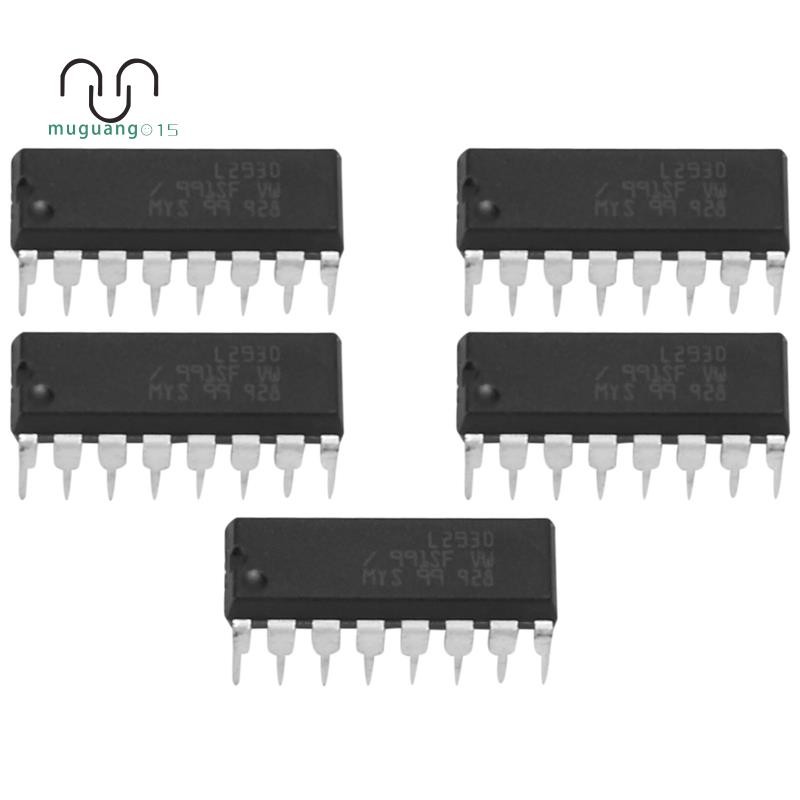[ลดราคา M5]5 x L293D Stepper Motor Driver Chip Diode