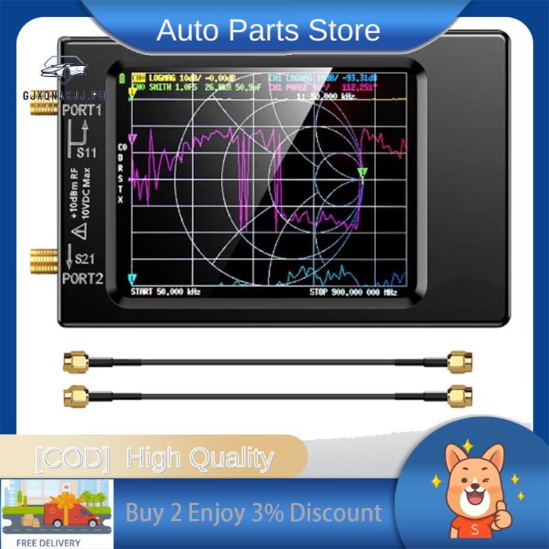 -H Vector Network Antenna Analyzer 10KHz-1.5GHz MF HF VHF UHF W/ Shell SD Card Slot Digital Nano VNA