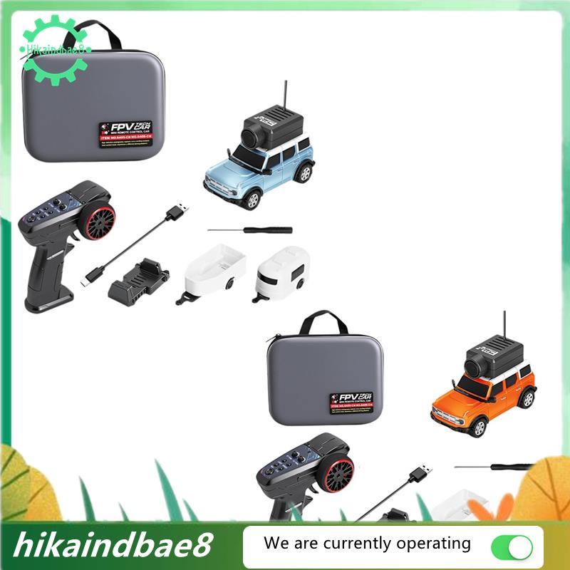 FPV RC รถ 1:64 6405-C Mini Racing Car Kit FPV VTX 720P กล้องในตัว Gyroscope 2.4G App ควบคุมภาพ + วิด