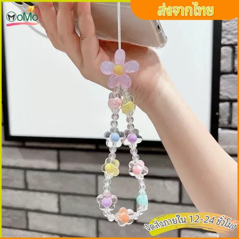 โบว์ แฟลชขอ DIY Phone Straps สายรัดโทรศัพท์มือถือ สร้อยข้อมือ การ์ตูนน่ารัก สายคล้อง เชือกคล้องโทรศัพท์ โซ่โทรศัพท์