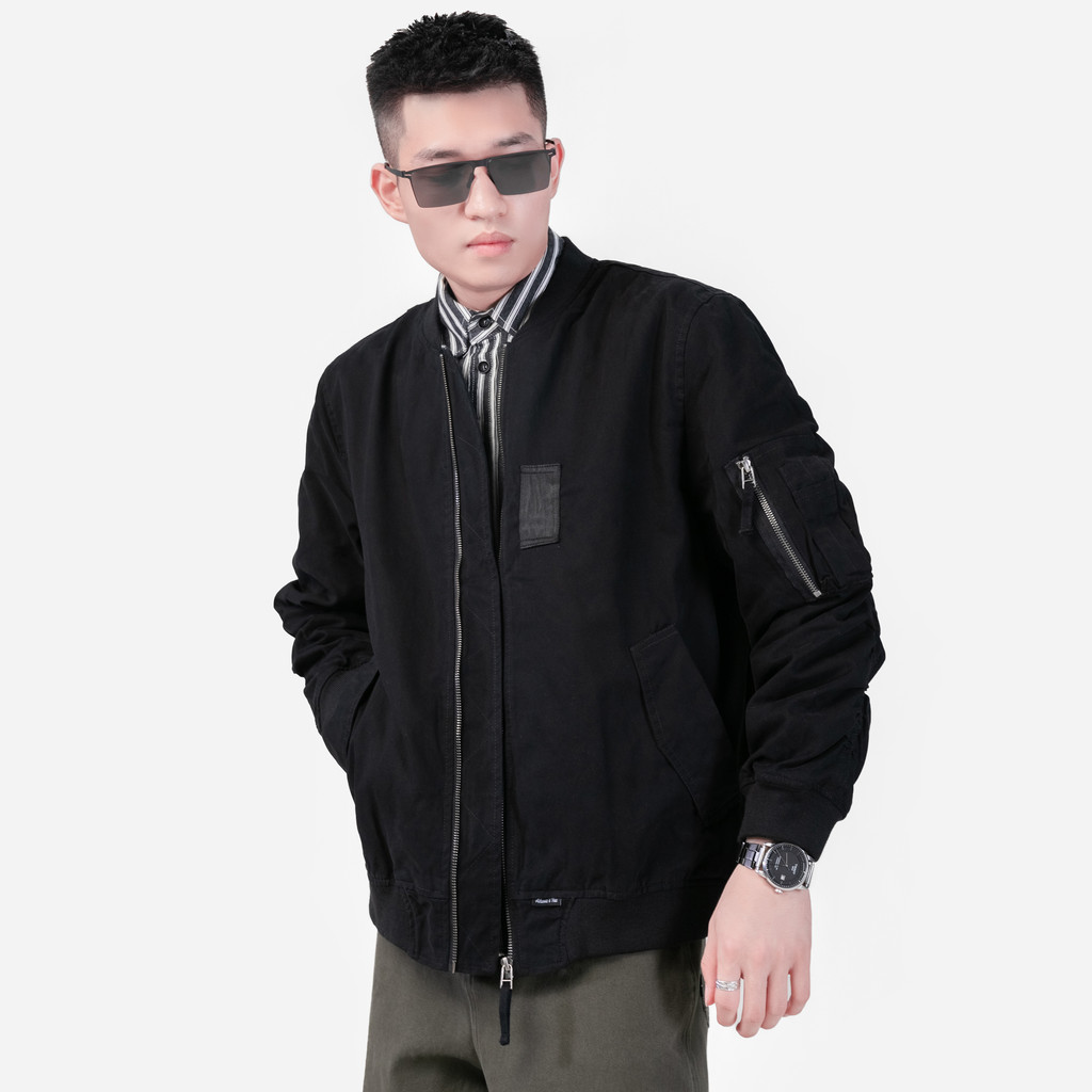 NIINTURE ฤดูใบไม้ร่วงฤดูหนาวสไตล์ใหม่ MA-1 Air Force Bomber Jacket เสื้อแจ็คเก็ตผู้ชาย Workwear หลวม