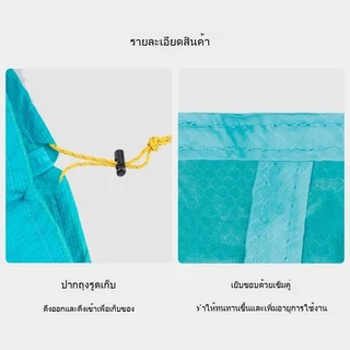 【HODR】3F UL GEAR ถุงเก็บของ 15D ไนลอนเคลือบซิลิโคน | กันน้ำ น้ำหนักเบา | ถุงจัดระเบียบเสื้อผ้า ถุงเดินทาง แบบรูดปิด กันน้ํา เก็บเสื้อผ้ากลางแจ้ง ทะเล กันน้ำ เก็บมัดปาก เสื้อผ้า 15D/210T ความแข็งแรงและน้ำหนักเบา