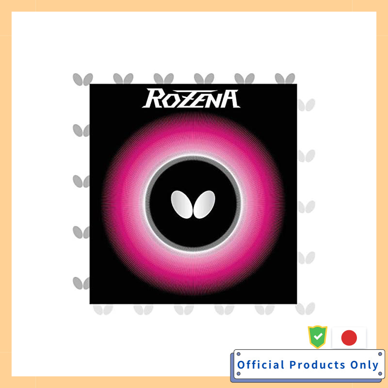 Butterfly Table Tennis Rubber Rozena 06020 Black Thick