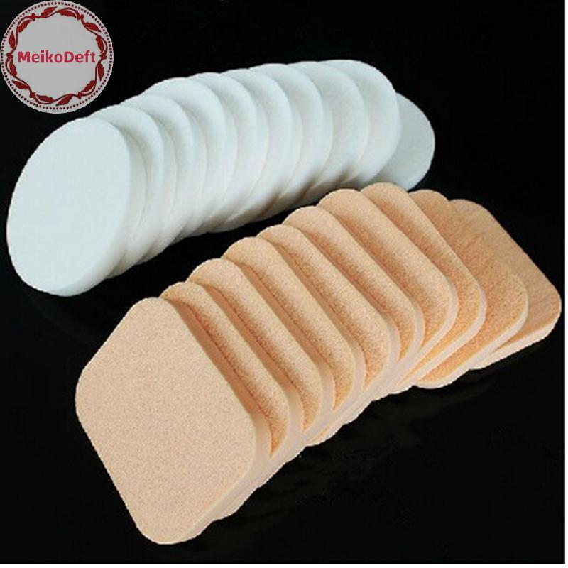MeikoDeft 10 ชิ้นฟองน้ํานุ่ม Smooth Face Makeup Foundation Puff TH