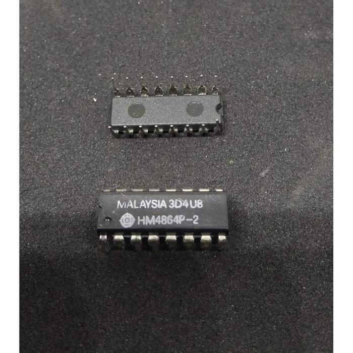 IC HM4864P-2 HM 4864 6536 Word x 1-BIT Dynamic RAM ...ELECTRON ELECTRON