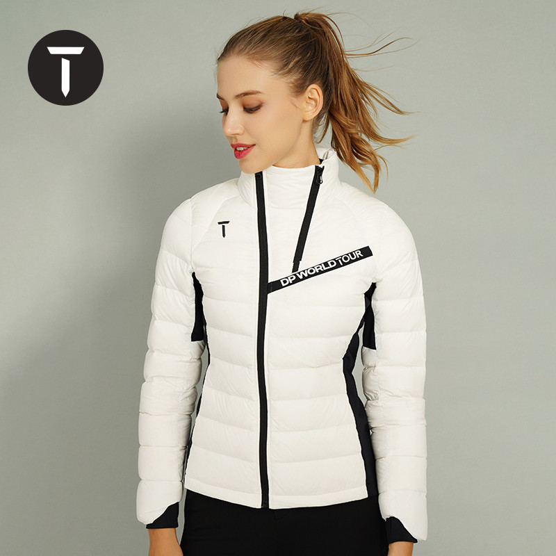 เสื้อแจ็คเก็ตผู้หญิง T/Ou Patrol Golf สำหรับฤดูหนาว ทึกลม อุ่น และน้ำหนักเบา EF222DW183