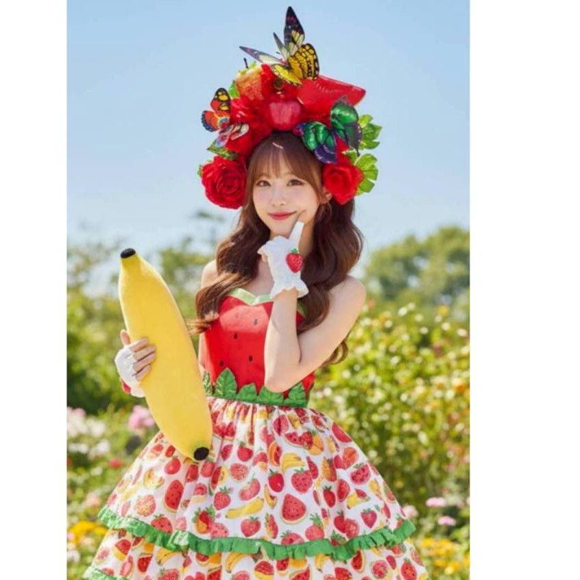 ที่คาดผมผลไม้โซคิ้ว สายหวาน ลุคน่ารัก 🍓 รูปที่ 5
