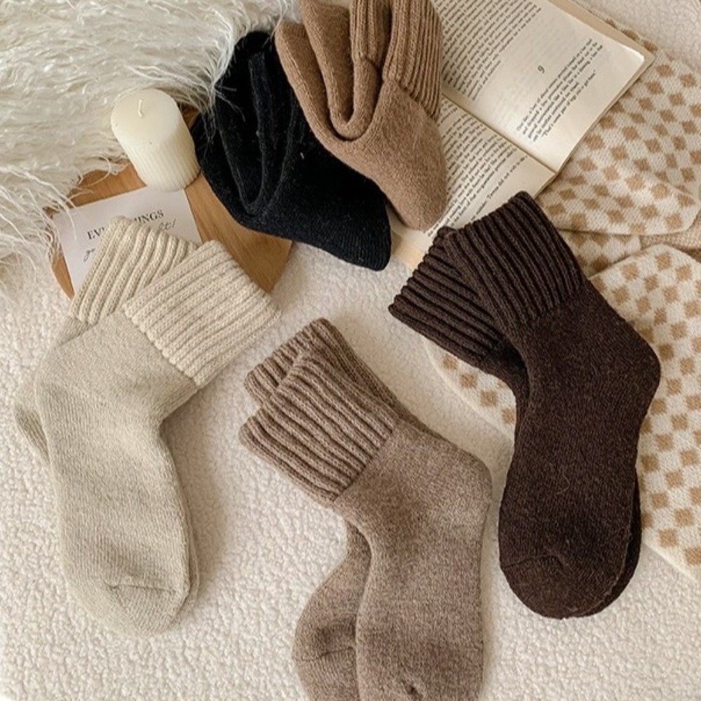 ถุงเท้าขนสัตว์หนา UZV สำหรับฤดูหนาวและอากาศหิมะ - รูปที่ 3