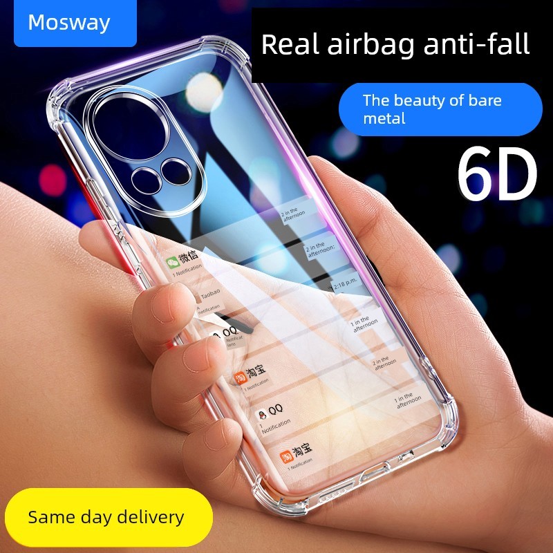 เคสมือถือ iphone whale indeed เคสโทรศัพท์มือถือเลนส์ซิลิโคนนิ่ม Moswei Huawei