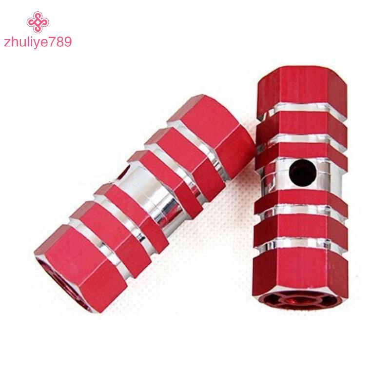 <zhuliye789> 2 ชิ้นอลูมิเนียมM TBจักรยานจักรยานXleเหยียบลื่นด้านหน้าด้านหลังXleหมุดเท้าจักรยานSocleเ