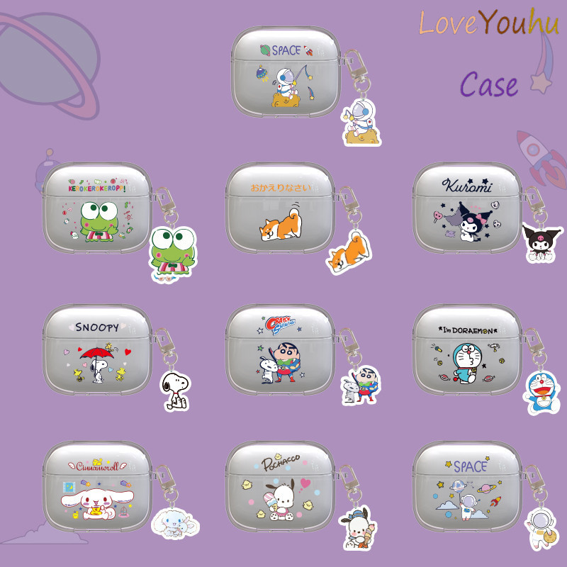 สําหรับ Monster XKT26 เคส Case เคสหูฟัง ลายสัตว์กบและลูกสุนัขน่ารัก