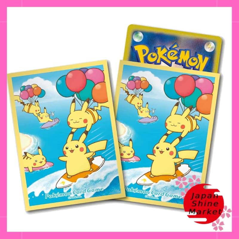 Pokémon Card Game Deck Shield Surfing Pikachu & Flying Pikachu