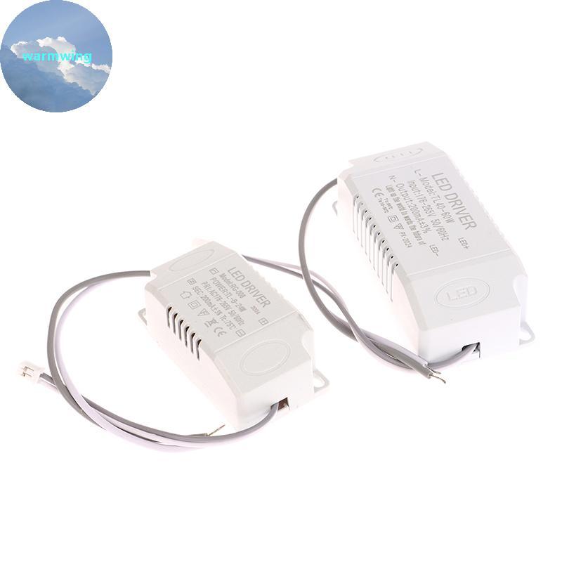 Warmwing 1PC สี LED Driver 8-24w 24-36w 36-50w 40-60w LED Constant Current DRIVER Power Unit Supply 
