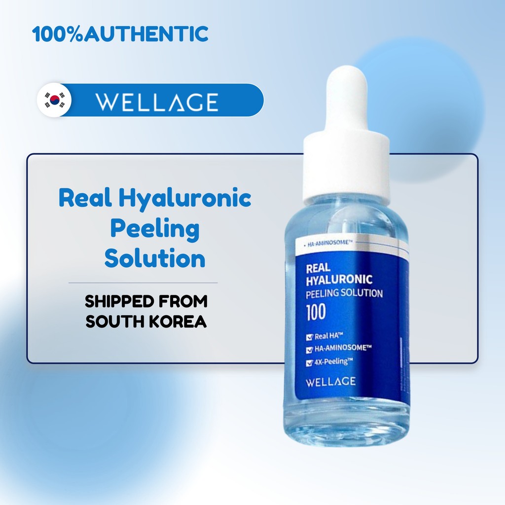 [WELLAGE] Real Hyaluronic Peeling Solution 30ml