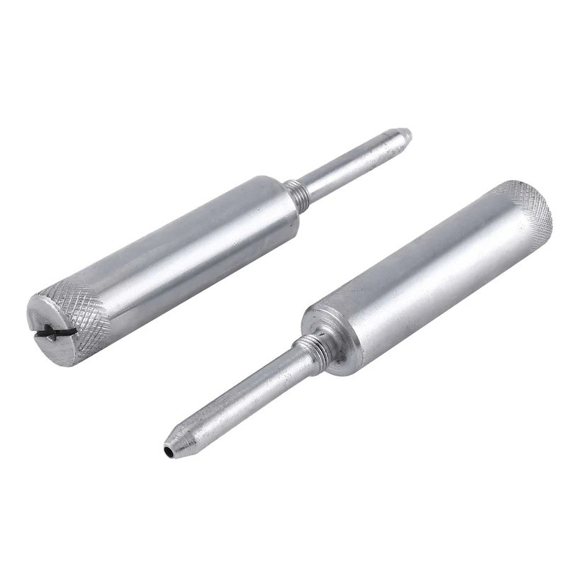 หมุดติดตั้งเข็มขัดไทม์มิ่ง 2 ชิ้น สีเงิน 02992037 สําหรับเครื่องยนต์ Deutz F2l1011 F3l1011 F4l1011 F