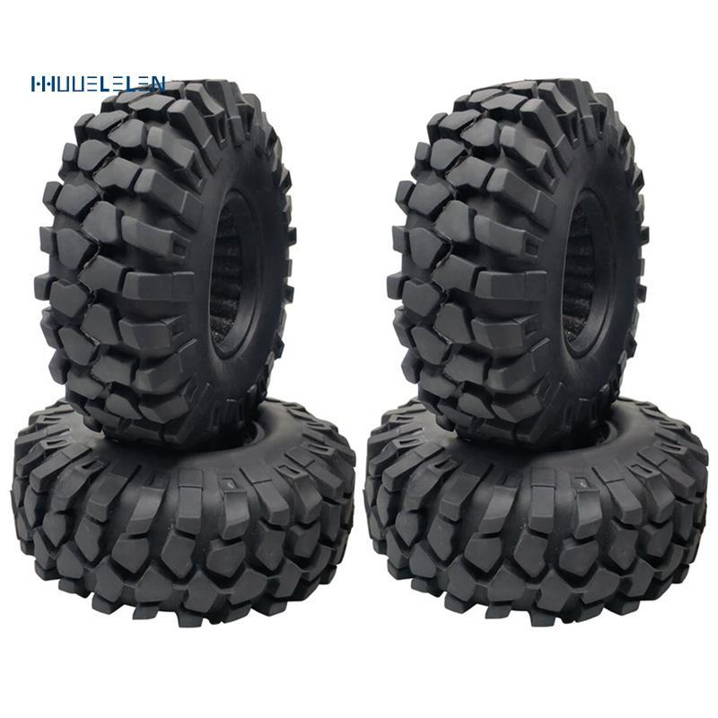 [Promote H]4 ชิ้น 1.9 นิ้ว 108 มม.ยางล้อ Tyre สําหรับ 1/10 RC Crawler รถ SCX10 III AXI03007 90046 TR