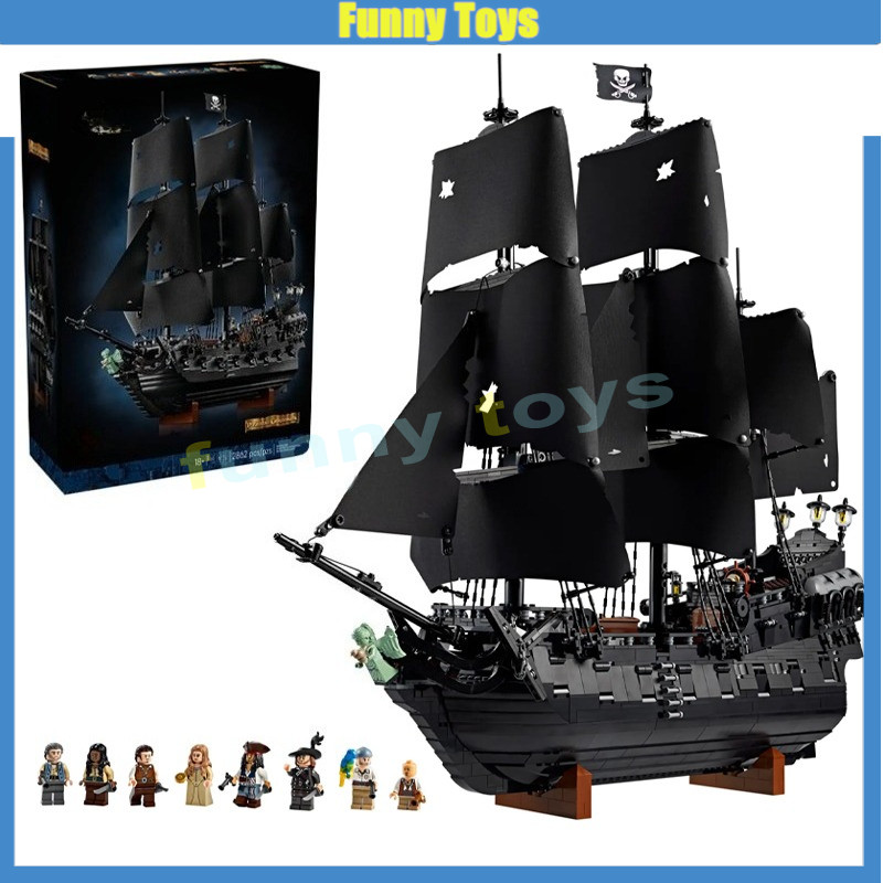 10365,กัปตันแจ็คกระจอกเรือโจรสลัด,อาคารบล็อกขนาดใหญ่เรือรุ่นของเล่นของขวัญ