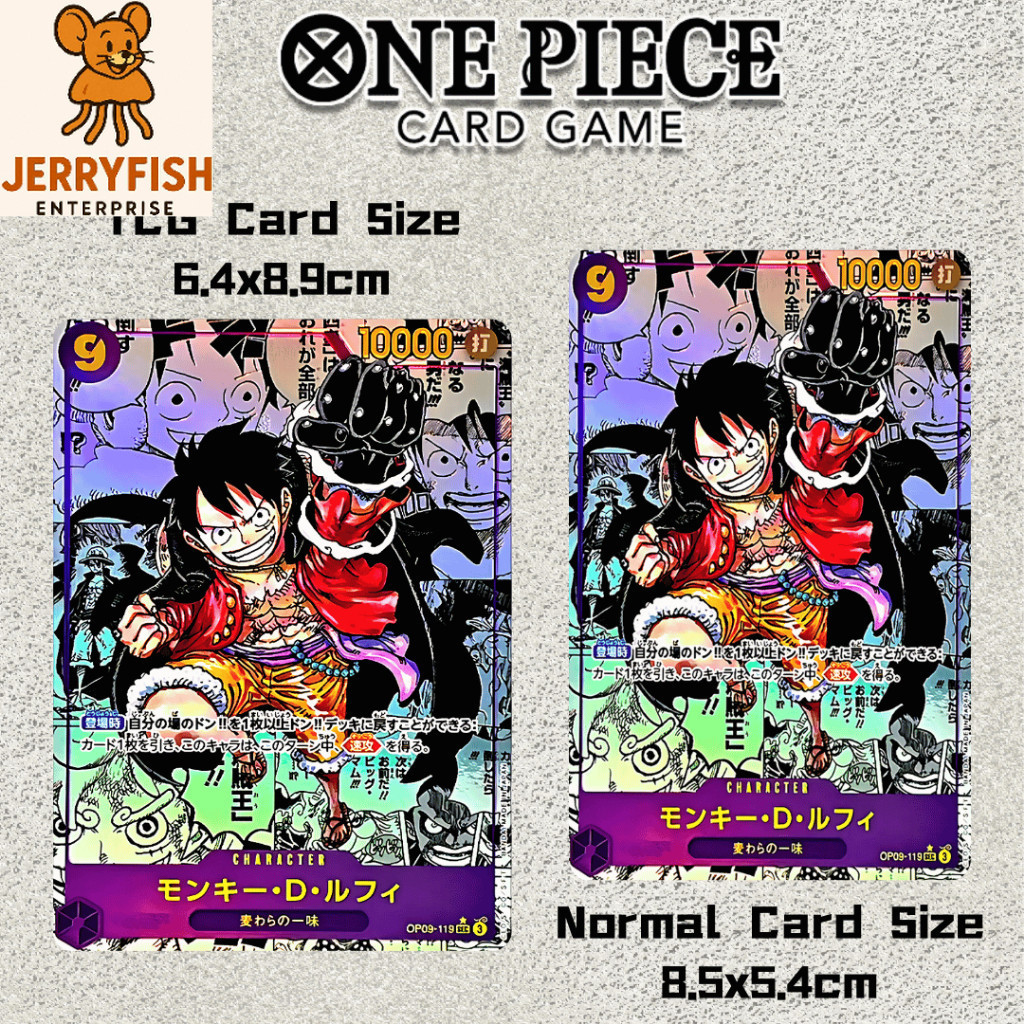 One Piece Tcg OP09-119Card Sticker - สติ๊กเกอร์การ์ด/Touch n Go Card Sticker Cover