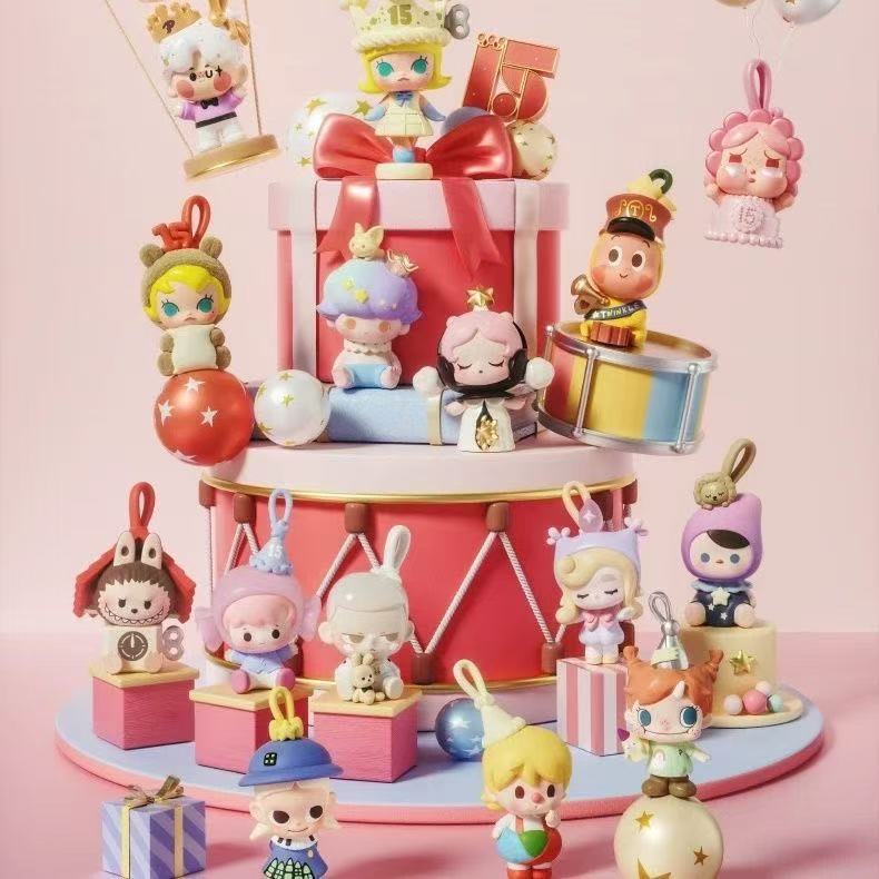 Popmart popbean Celebrate this moment with a series of dolls 15th anniversary