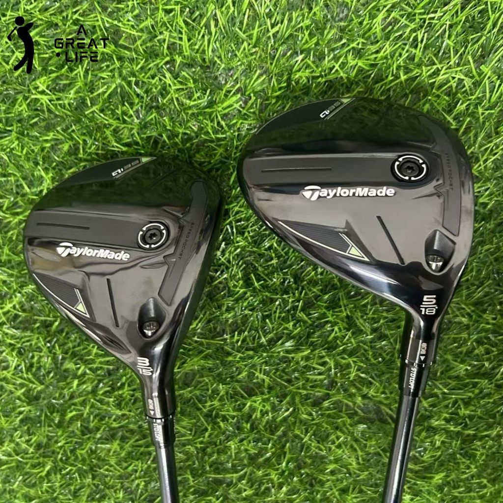 ไม้กอล์ฟ Taylormade Qi35 แบบ 3/5 Wood สำหรับ R/SR/S Shaft กราไฟต์ มาพร้อมครอบหัวไม้